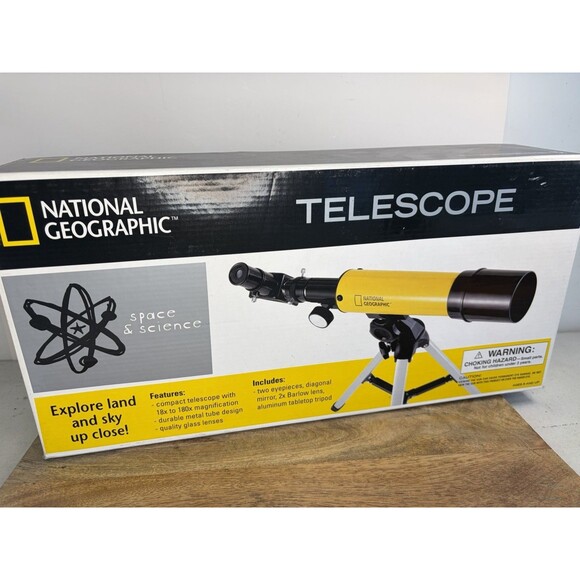 National Geographic Other - Telescope National Geographic Explorer 20mm Provides 18x To 180x Magnification